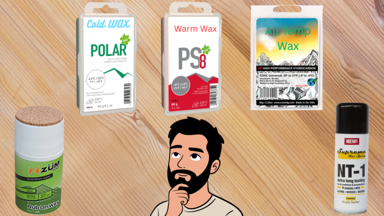 snowboard wax types