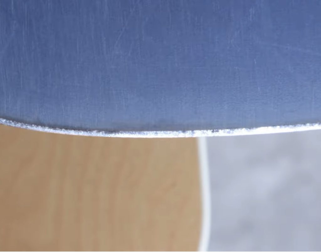finished remove rust from snowboard edges