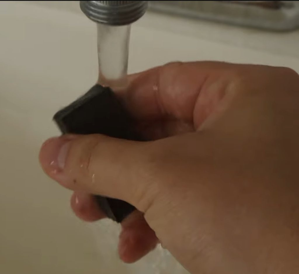 wet your gummy stone